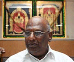 Ex-MP DK Adikeshavulu Nayudu